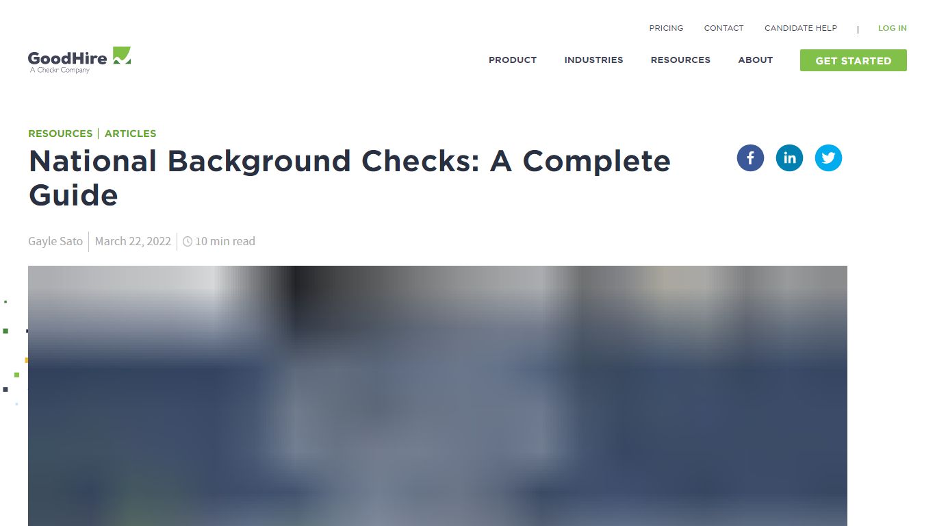 National Background Checks | GoodHire